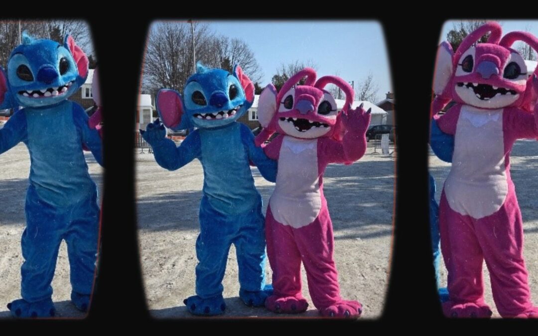 Nos mascottes Angel et Stich