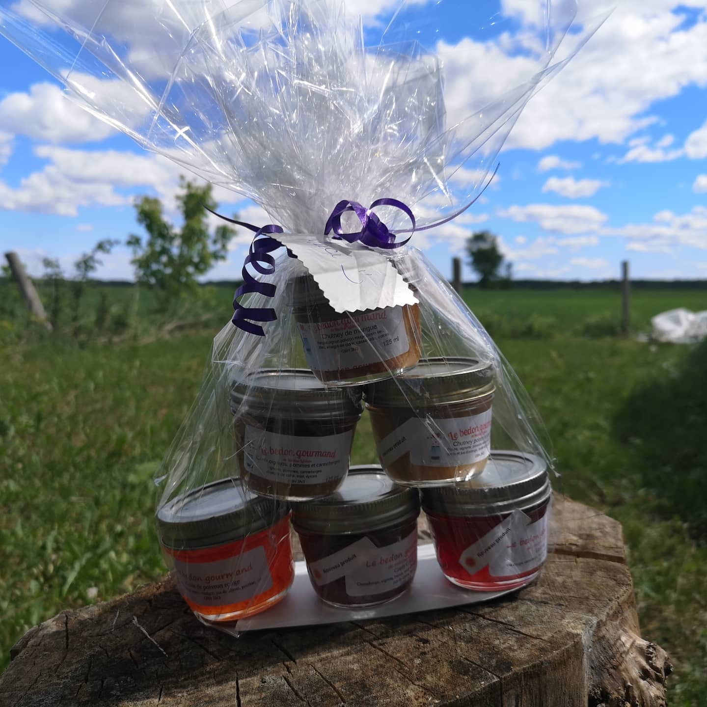 Ensemble cadeau de produits artisanaux Le Bedon Gourmand