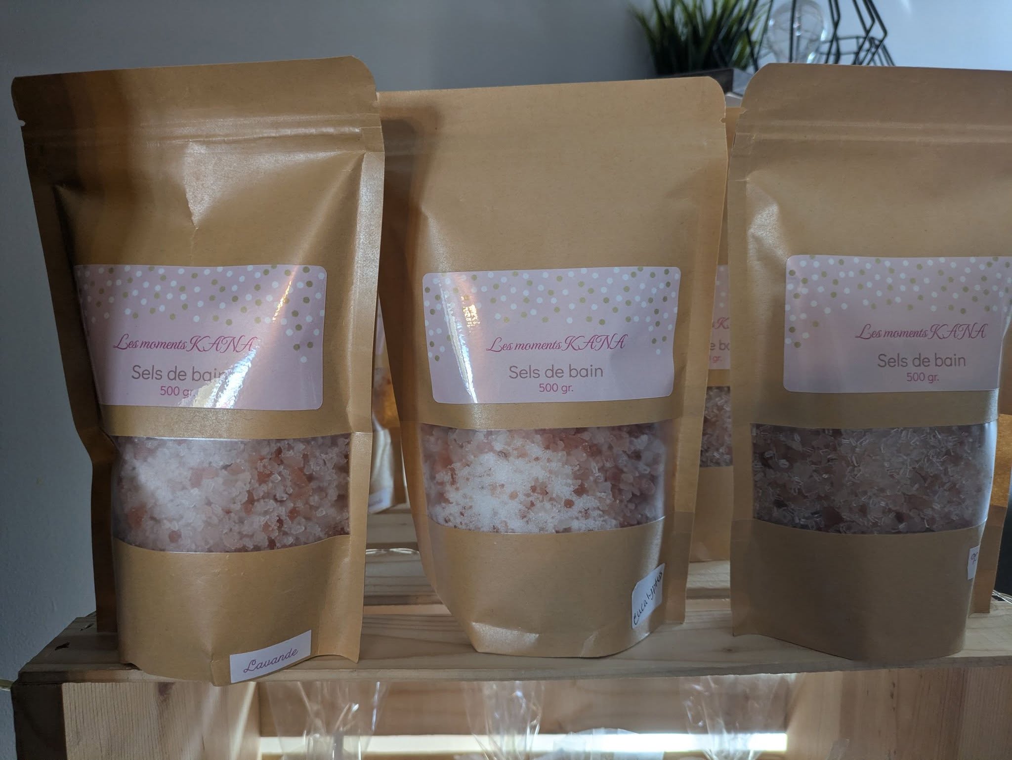 Sachets de sels de bain Les Moments KANA