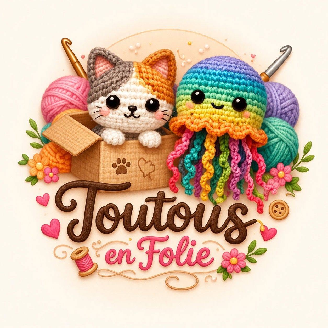 Logo de Toutous en Folie