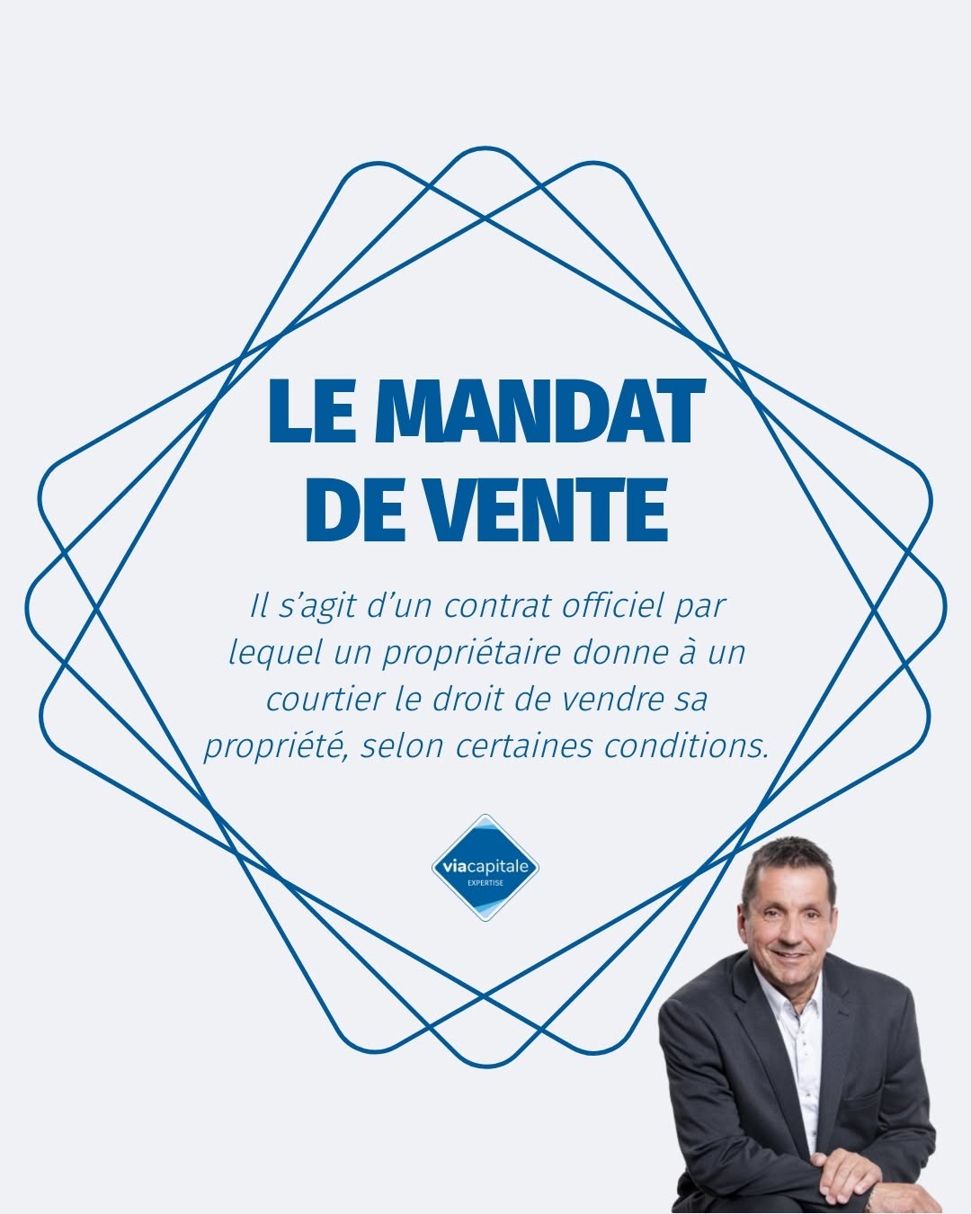 Visuel Dany Diamond présentant le mandat de vente
