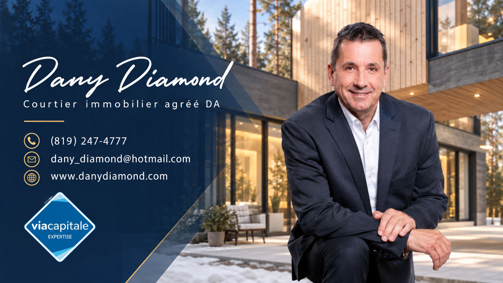 Logo de Dany Diamond — Courtier immobilier