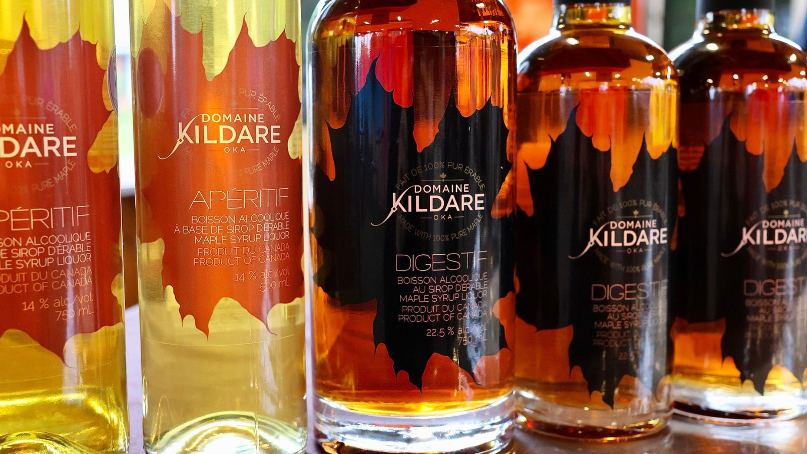 Gamme d’apéritifs et de digestifs Domaine Kildare