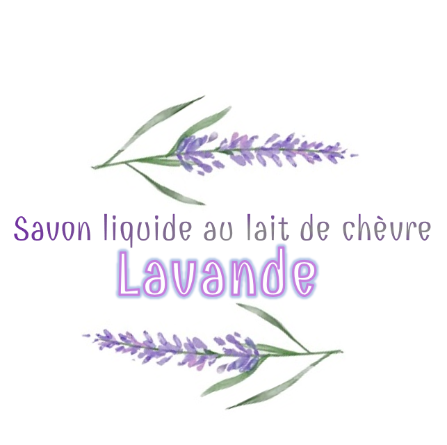 Savon liquide au lait de chèvre à la lavande