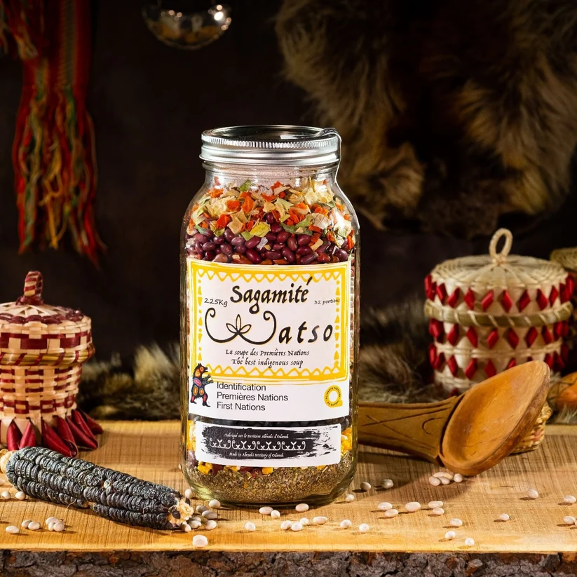Mélange à soupe Sagamité Watso en pot